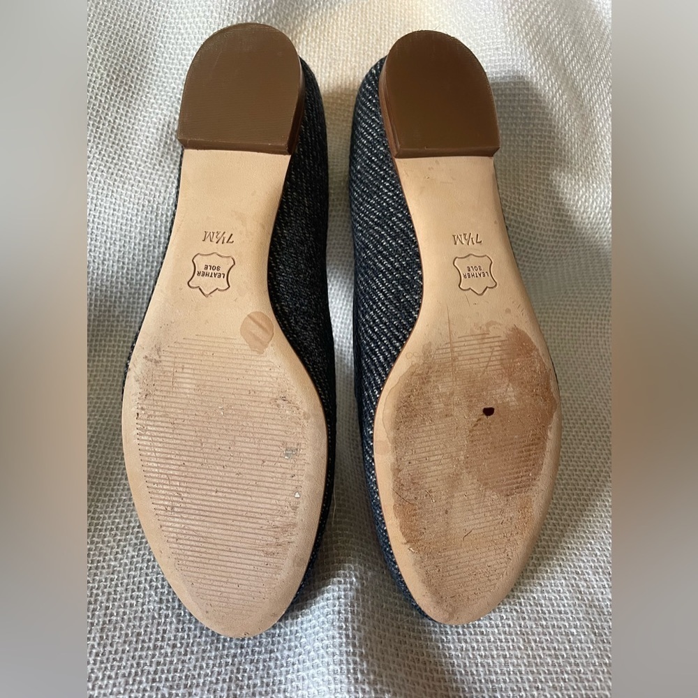 Talbots indigo blue Ryan novelty flat - Picture 8 of 8